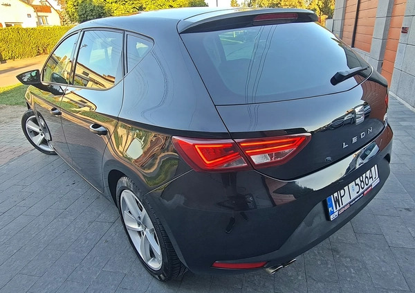 Seat Leon cena 49999 przebieg: 133000, rok produkcji 2015 z Czempiń małe 379